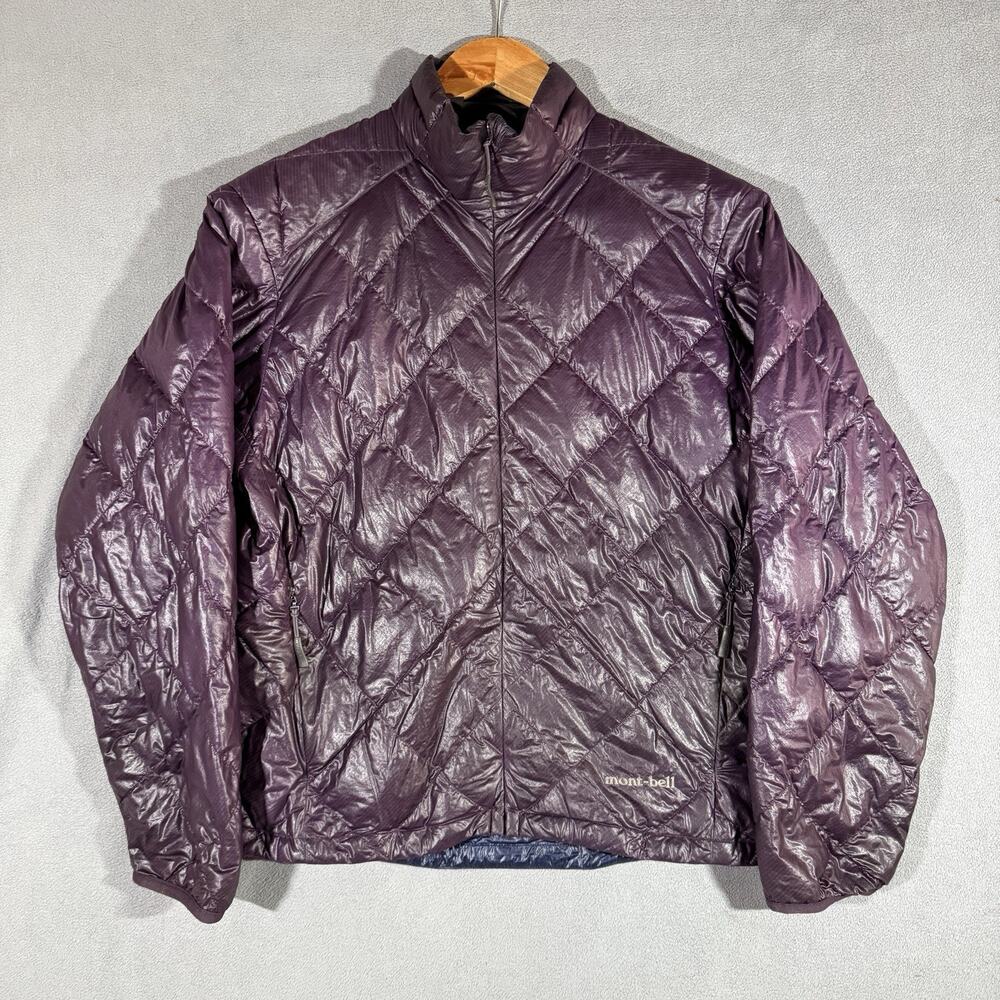 mont-bell purple quilted down puffer jacket Women’s Size S/XS